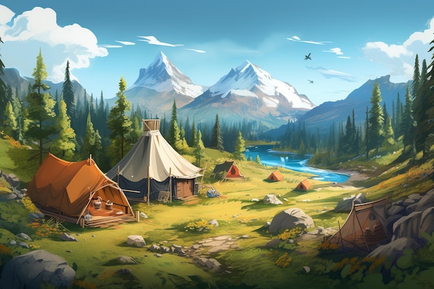El campamento de verano de Lakeside