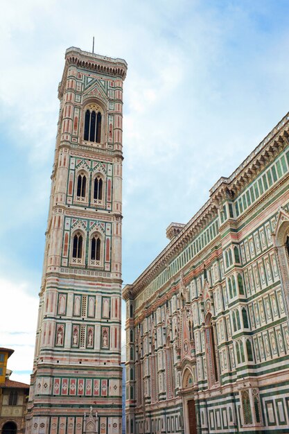 Campanário da Basílica de Santa Maria del Fior, Florença, Itália