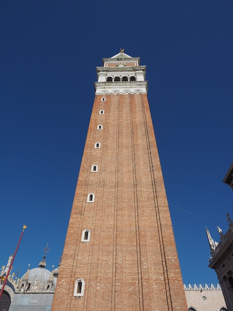 Campanario de San Marcos en Venecia.