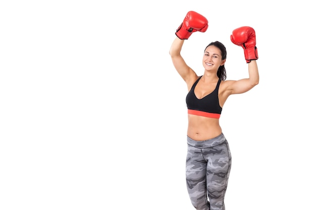 Campeona boxeadora mujer