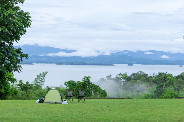 Camping al aire libre