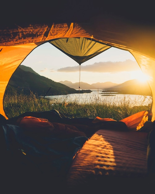 Camping en Ballachulish en Highland, Escocia