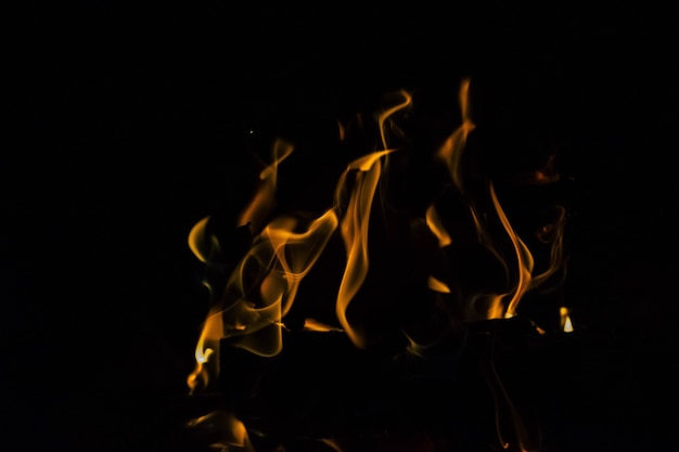 Camping Feuer und Flammen