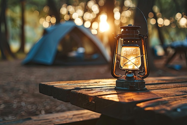 Camping-Lampe