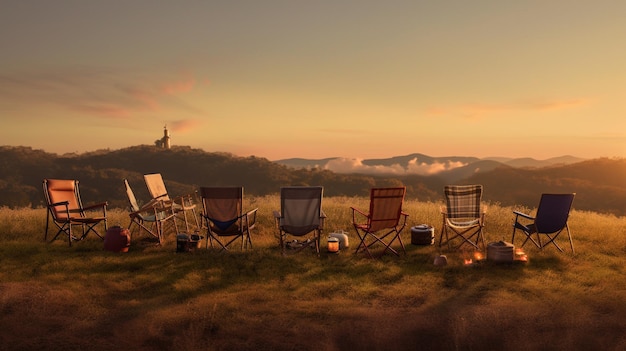 Campingplatz HD 8K Tapeten Fotografisches Bild