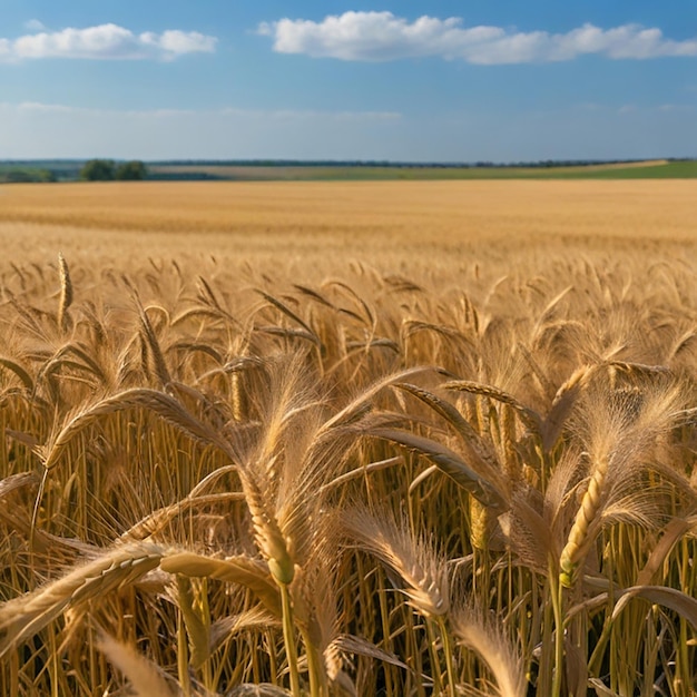 Un campo de cebada