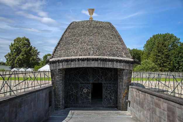 Foto campo de concentración nazi de dachau alemania