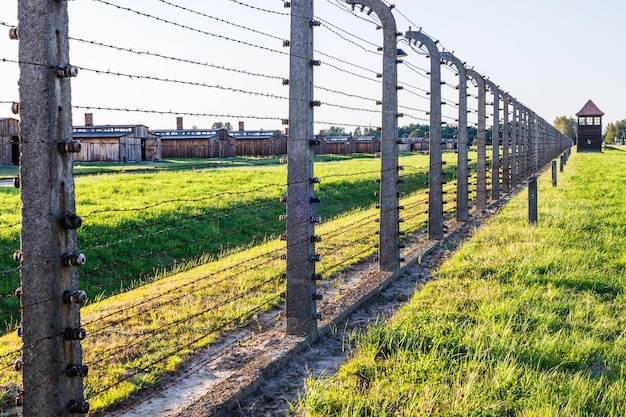 Campo de concentração de Auschwitz Birkenau. Memorial do Holocausto. Oswiecim Polónia