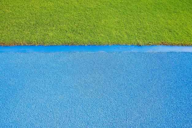 Campo de futebol gramado do estádio ou campo de futebol fundo gramado verde para plano de fundo