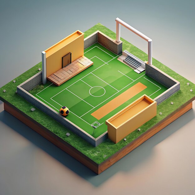 Foto campo de futebol