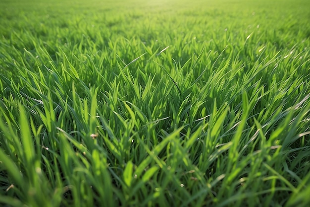 Campo de grama verde para futebol