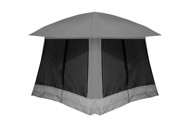 Campo de tendas isolado