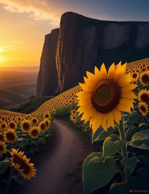 campo de girasoles naturaleza