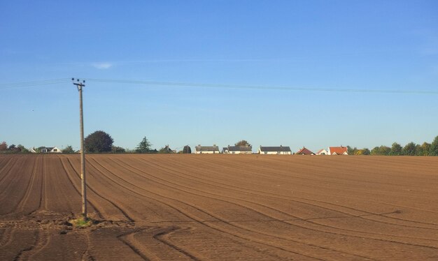 Campo perto de Cambridge