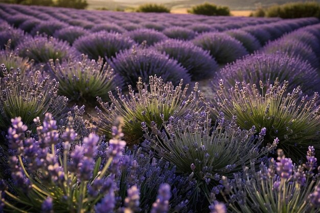 Campos de lavanda costeiros