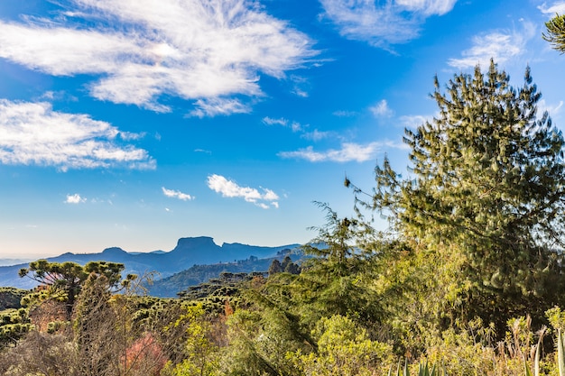 Campos do Jordao, Brasilien. Pedra do Bau Ansicht