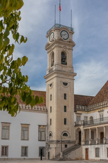 Campus histórico de la Universidad de Coimbra, Portugal