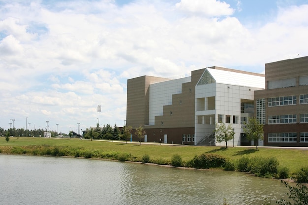 Campus na universidade de Buffalo New York