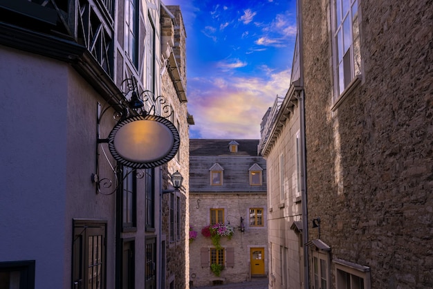 Canadá Old Quebec City atrações turísticas Petit Champlain cidade baixa e distrito comercial