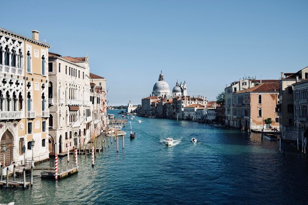 Foto canal grande de veneza