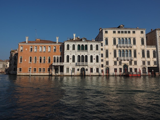 Canal grande em veneza