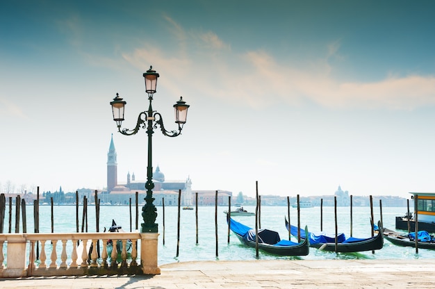 Canal Grande und Gondeln in Venedig, Italien