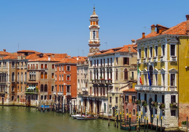 Canal de Venecia en Venecia