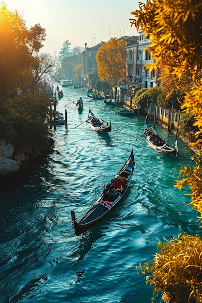 Foto los canales de venecia