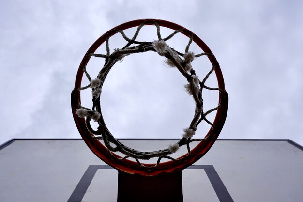 Foto canasta de baloncesto, canasta de calle