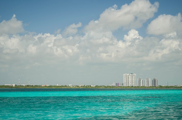 Cancun Strand, Mexiko, Karibik.