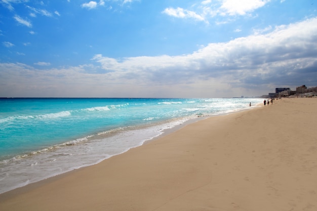 Cancun Zona Hotelera Strand Karibik Mexiko Meer