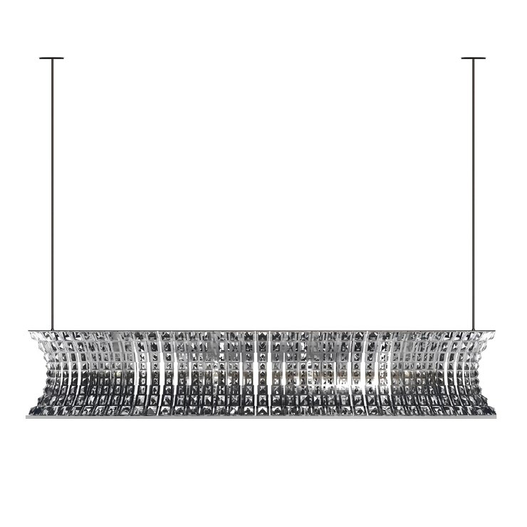 Foto candelabro de cristal para o interior isolado no fundo branco iluminação doméstica ilustração 3d cg