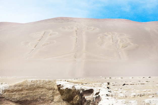 El Candelabro, Islas Ballestas, Perú, América del Sur