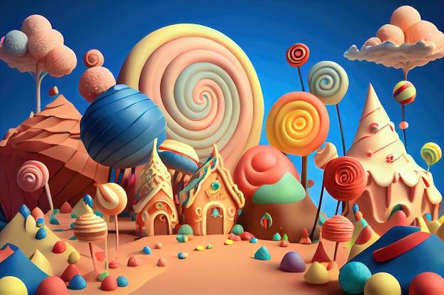 Candy Land Generative Ai