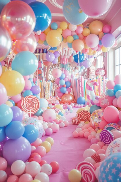 Candy-Zimmer-Pastel-Explosion