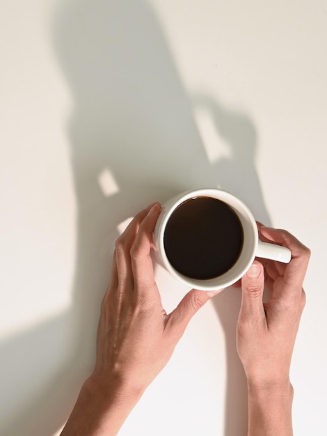 Caneca de café. conceito de relaxamento