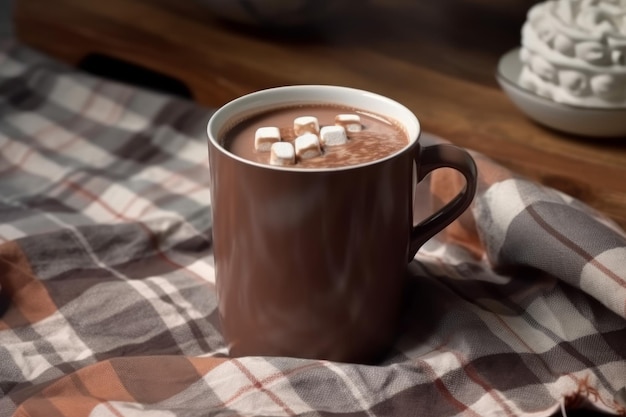 Caneca de chocolate quente Generate Ai