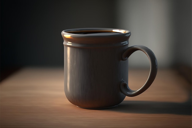 Caneca xícara de café Generative Ai