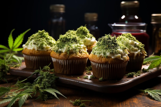 Cannabis-Muffin