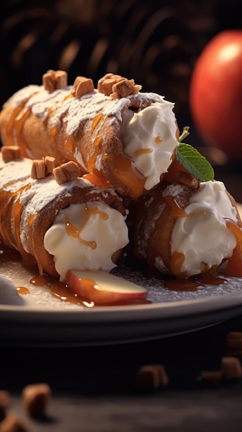 Cannoli são doces sicilianos