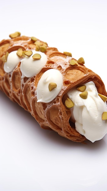 cannoli_siciliani__isolated_white_background UHD Fondo de pantalla