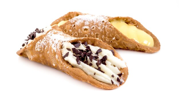 Cannoli tradicional siciliano