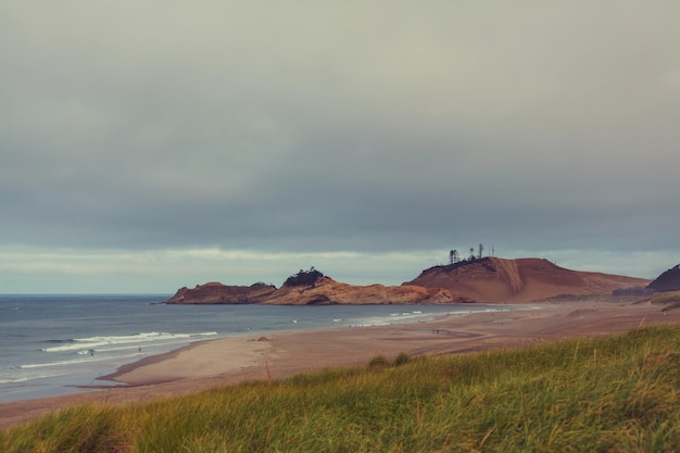 Cannon Beach, Costa de Oregón, EE. UU.