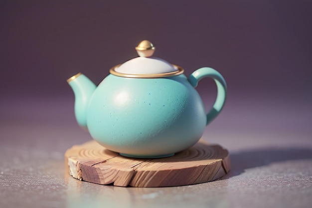 Cano de barro roxo Cano de chá de barro chinês Porcelana Papel de parede mundialmente famoso Set de chá de fundo