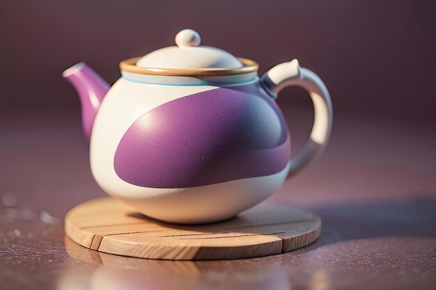Cano de barro roxo Cano de chá de barro chinês Porcelana Papel de parede mundialmente famoso Set de chá de fundo