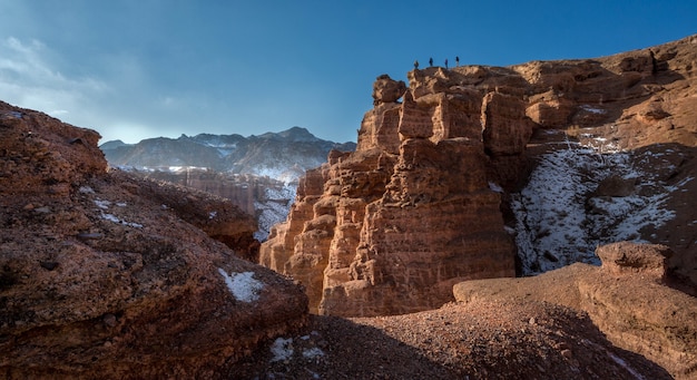 Cañón de Charyn en la región de Almaty de Kazajstán