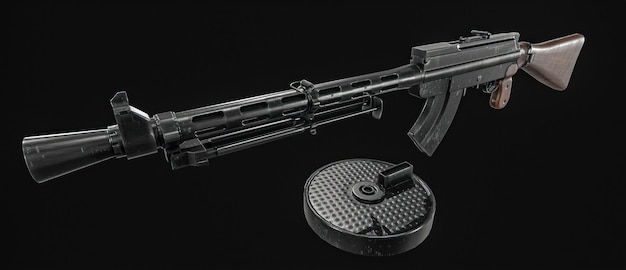 El cañón LMG LS26 de la Segunda Guerra Mundial
