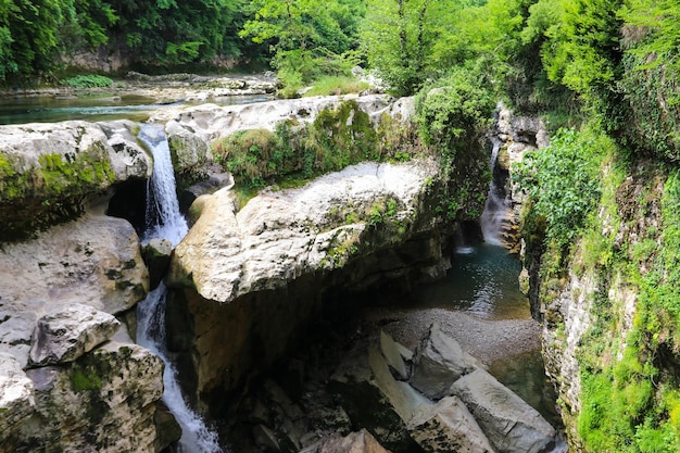 Cañón Martvili en Georgia