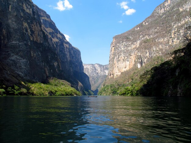 El cañón del Sumidero en México