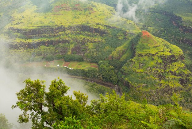 Cañón de Waimea isla de Kauai Hawai